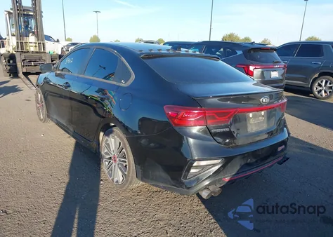 2021 Kia Forte Gt Manual z USA, uszkodzony, nr VIN 3KPF44AC3ME318044